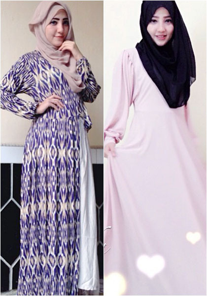 Hijab Style Cantik Dan Stylish Dengan Gamis Ala Nivavha R Elbondo