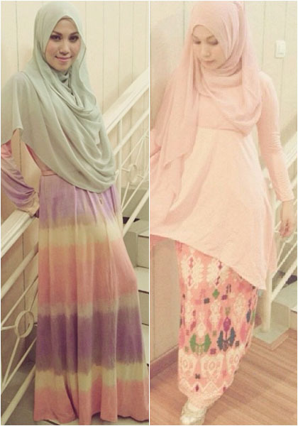 Hijab Style: Puput Melati Tampil Feminin dengan Gaya Busana Serba Pink 1 Hijab Style: Puput Melati Tampil Feminin dengan Gaya Busana Serba Pink 1