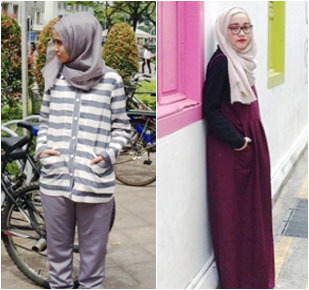  Hijab Style Tampil Santai untuk Liburan Ala Adetya Herdini