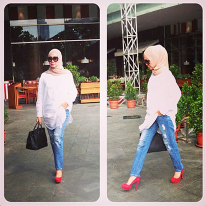 Hijab Style Cara Para Hijabers Tampil Stylish dengan 