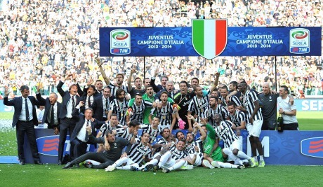 Ilustrasi Juventus, kampiun Serie A 2013-14 (Getty Images/Valerio Pennicino)