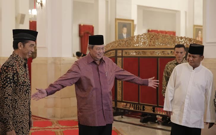Adu Pendapat Seputar Pilpres Semeja dengan Prabowo di Istana Negara, Jokowi  Bicarakan Soal Es - detikPemilu