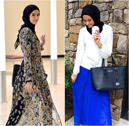 Hijab Style: Bergaya Minimalis Ala Si Cantik Leena, Fashion Blogger AS 1 Hijab Style: Bergaya Minimalis Ala Si Cantik Leena, Fashion Blogger AS 1