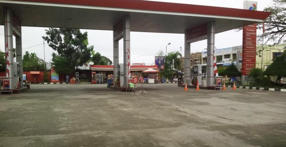 Krisis BBM Makin Parah di Banda Aceh,Sejumlah SPBU Tutup Total