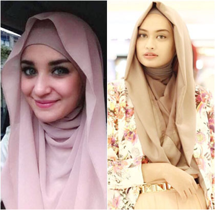 Foto Gaya Aktris Hingga Selebgram Hijab Pakai Tren Hoodie  