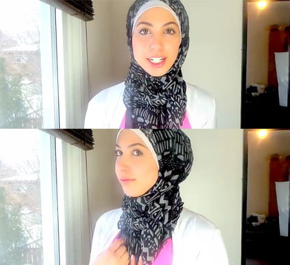 Tutorial Hijab Tanpa Peniti Yang Nyaman Untuk Olahraga Lari
