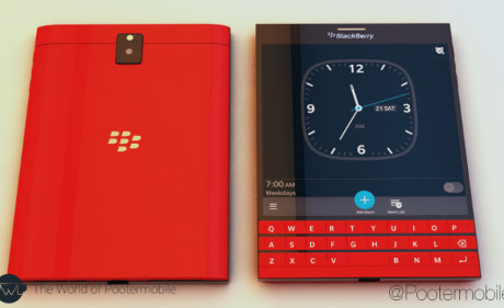 BlackBerry Passport Merah Siap Menggoda