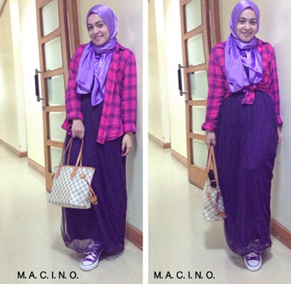 Hijab Style: Gaya Busana Syar'i Ala Astrid Margaretha 