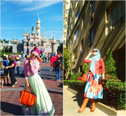 Hijab Style: Gaya Feminin Fotografer Berhijab, Afida Sukma ...