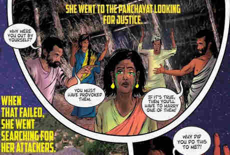 Priya Korban Perkosaan yang Jadi Pahlawan di Komik  India  