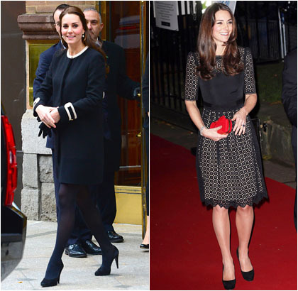 Foto Koleksi Gaun  Hitam Kate  Middleton  yang Stylish dan 