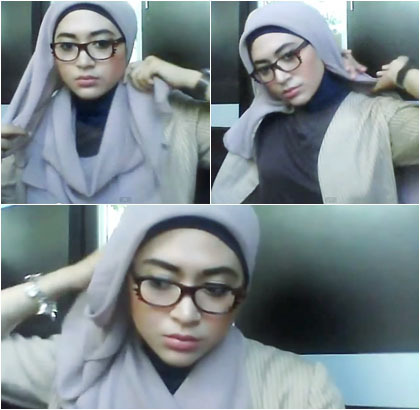 Tutorial Hijab Paris Untuk Wanita Berkacamata | kreasi hijab untuk wanita berkacamata dengan jilbab paris Tutorial Hijab Paris Untuk Wanita Berkacamata | kreasi hijab untuk wanita berkacamata dengan jilbab paris