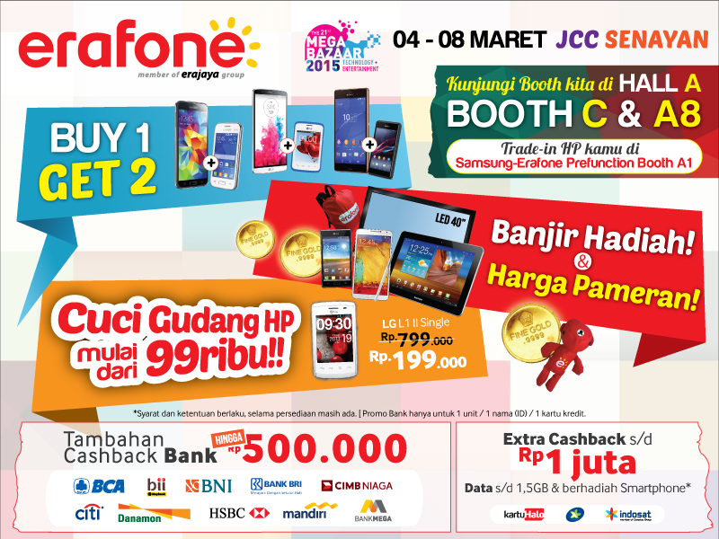 Erafone Menggebrak MBC 2015 dengan Harga Gadget Spektakuler!