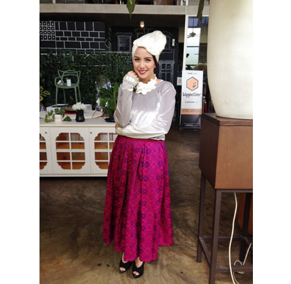 Foto: Gaya Stylish Serba Pink Andien Hingga Inneke 