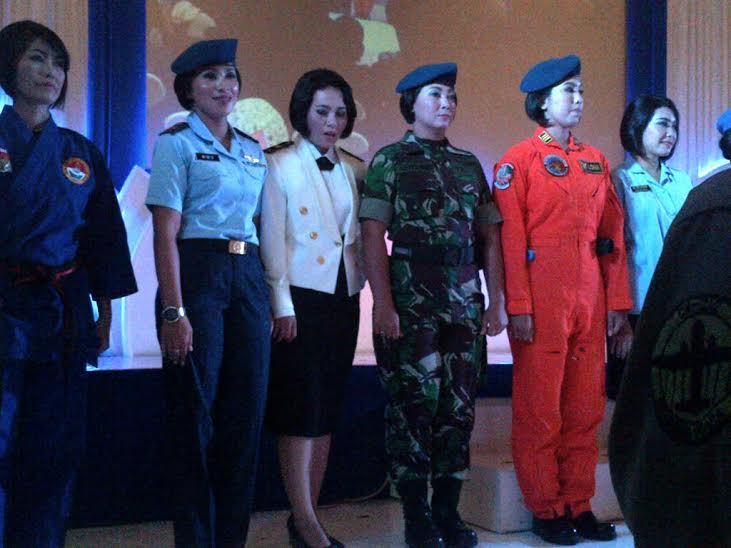 Tarik Minat Wanita Masuk TNI Wanita Angkatan  Udara  