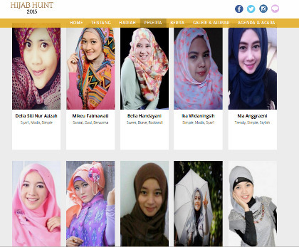Baru Dibuka, Pendaftaran Hijab Hunt 2015 Diserbu Ratusan 