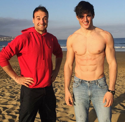 Foto: Pietro Boselli, Dosen Matematika Tampan yang Gila Olahraga