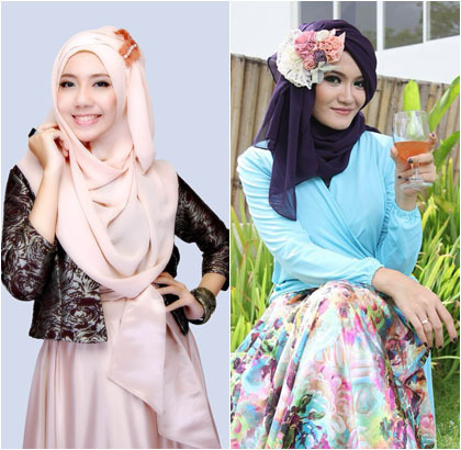 Foto: 5 Gaya Hijab dengan Headpiece ala Peserta Sunsilk Hijab Hunt 2015