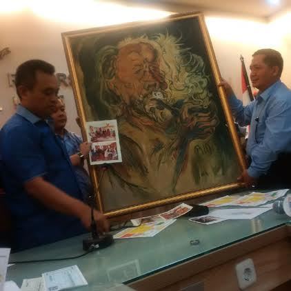 Lukisan Affandi Koleksi Keluarga Prof Widjojo Dijual Pencurinya Ke Kolektor Rp 550 Juta