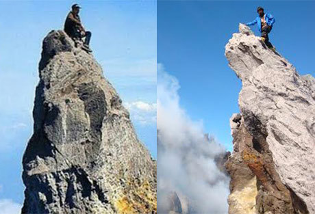 Gambar Foto Ekstrem Berbagai Aksi Pendaki Puncak Merapi Tribun Gambar ...