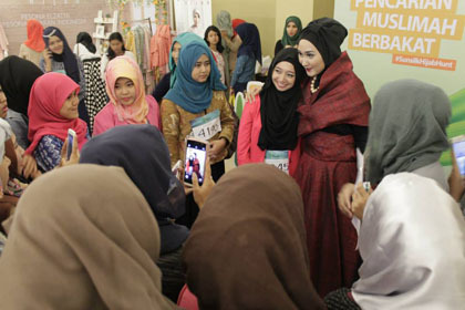 Foto: Meriahnya Audisi Sunsilk Hijab Hunt 2015 di Bandung