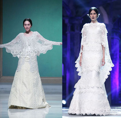  Inspirasi  Kebaya  Pengantin  Simpel Modern  dari 6 Desainer 