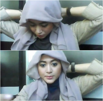 Tutorial Hijab Paris Segiempat yang Bisa Dipakai ke Segala 