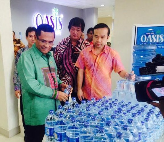 Investasi Rp 1,4 T, Oasis Produksi 1,5 Miliar Liter Air di 2016