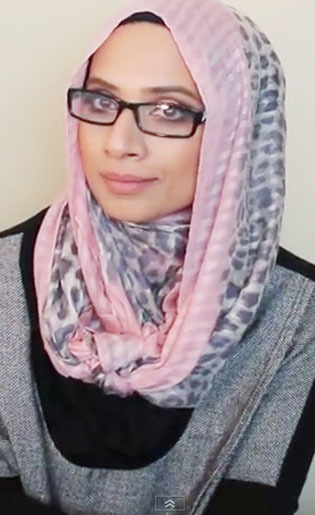 Tutorial Hijab Pashmina untuk Wanita Berkacamata