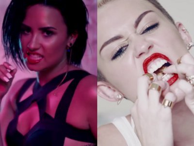Sama-sama Tampil Sensual di Video Klip, Mana Lebih Seksi Demi Lovato