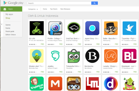 5 Aplikasi Populer Di Google Play Buatan Anak Bangsa