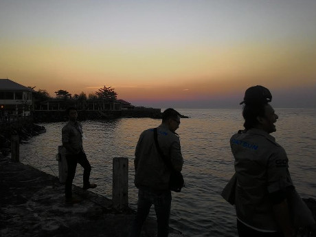 Menikmati Sunset di Kalasey, Minahasa