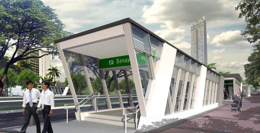 Ini Pintu Masuk Stasiun MRT Jakarta yang Mirip di Singapura