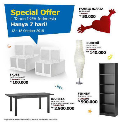 lampu indonesia meja ikea Hari, Ikea Bantal Diskon 7 Sutera Rp Alam Mulai dari Hanya