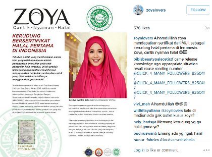 Heboh Kerudung Halal Zoya, Ini Reaksi Para Netizen Heboh Kerudung Halal Zoya, Ini Reaksi Para Netizen