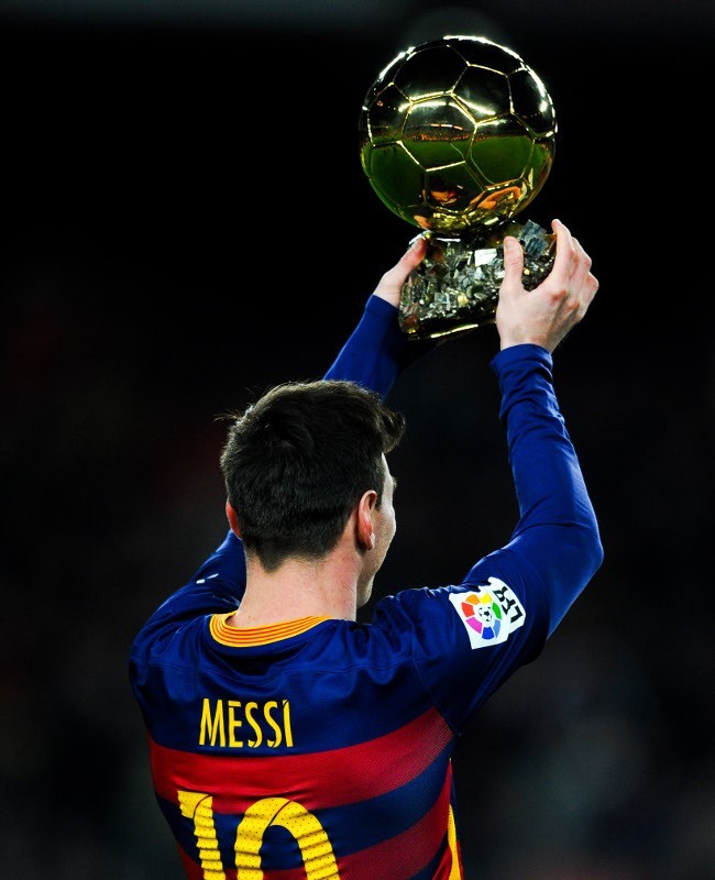 Messi Pemain Terbaik Dunia