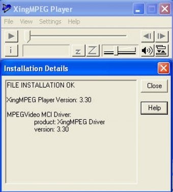 XingMPEG Player