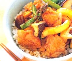 Donburi Ayam Pedas