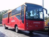 Uji Coba Busway Amburadul