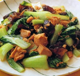 Oseng Bokchoy Tuna