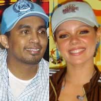 Dewi Sandra und Glenn Fredly