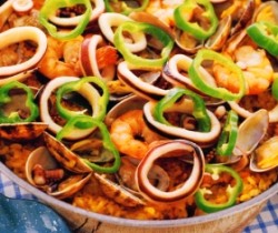 Seafood Paella