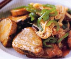 Tuna Panggang Jamur