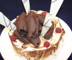 CHOCOLATE SILK CAKE