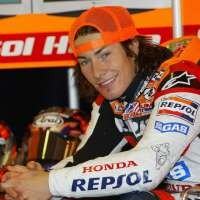 Nicky Hayden Unjuk Gigi
