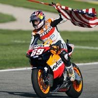 Rossi Jatuh Hayden Juara Dunia
