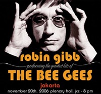 Sebelum Konser, Robin Gibb Tidur Dulu
