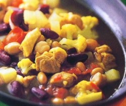 Sup Ayam Kacang
