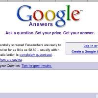 Google answers