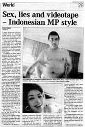 Sex, Lies and Videotape Yahya Zaini di Media Australia